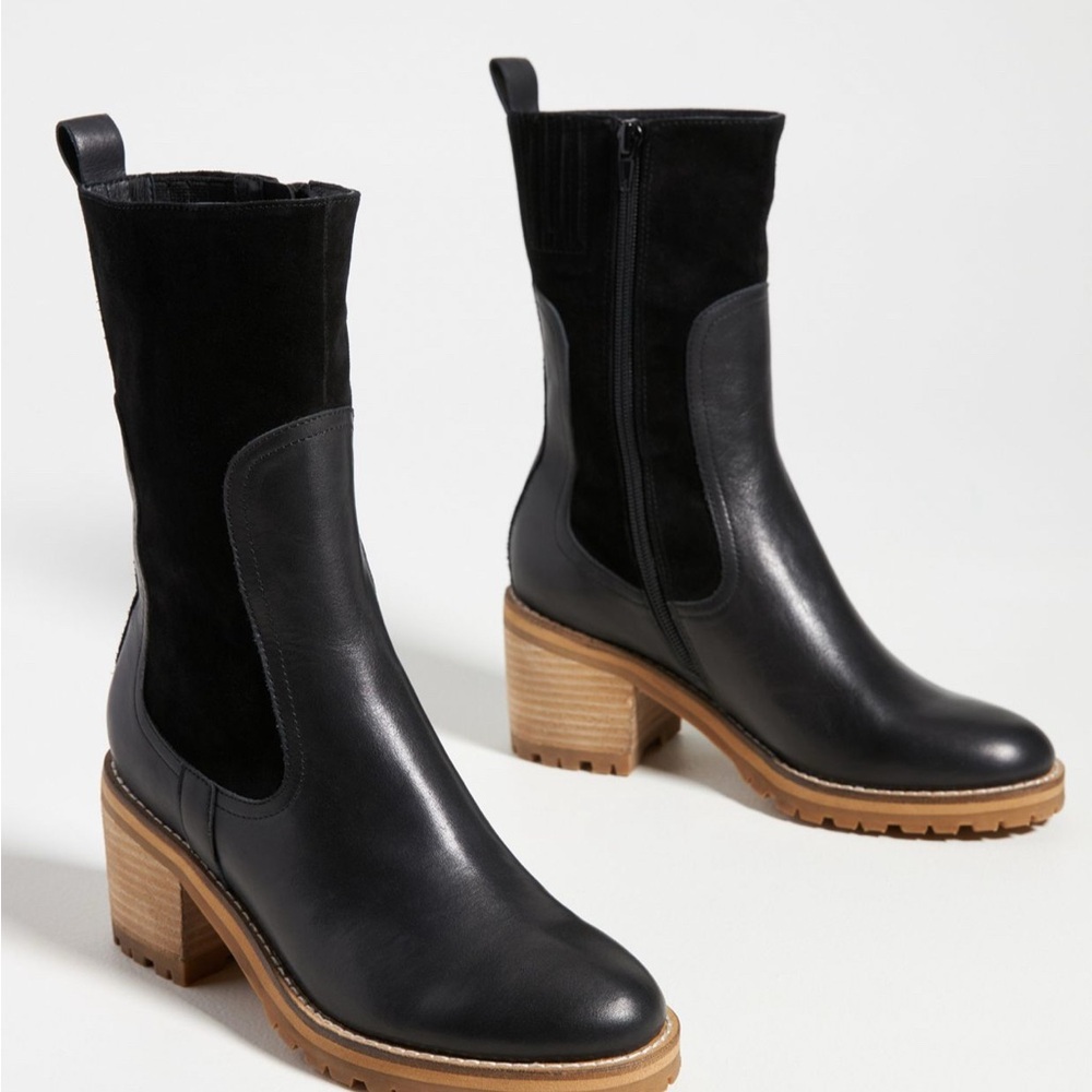 Silent B Brink Heeled Boots Black Size 37